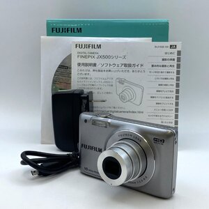 1円～/FUJIFILM/フジフィルム/FinePix/JX550/箱・付属品付/デジタルカメラ/デジカメ/シャッターOK/通電確認済/ジャンク/HM040