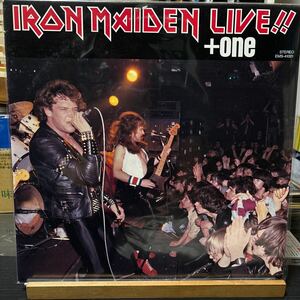 Iron Maiden 【Live!! +One】国内盤LP EMS-41001 レコード