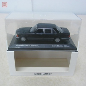 PMA ミニチャンプス 1/43 メルセデスベンツ 560 SEL 1990 ブラック No.943039304 MINICHAMPS Mercedes Benz【10