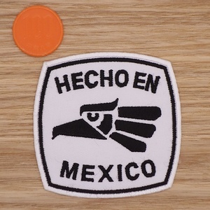 【Ｍサイズ】アイロンワッペン NO.1284 ＨＥＣＨＯ ＥＮ ＭＥＸＩＣＯ メキシコ ミリタリー アーミー 戦闘機 米軍 【郵便定形】