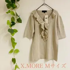 新品タグ付き X.MORE 半袖カットソー Mサイズ