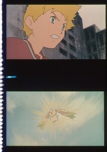 35ｍｍ予告フィルム×５コマ 「デジモンアドベンチャー02」 ①　2000年　2001年　デジタルモンスター　　