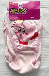 即決★新品110　星のカービィ　ショーツ2枚組　パンツ　下着　ピンク　ゲーム　Kirby　女の子用