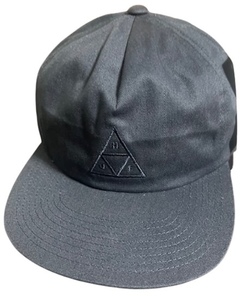 HUF Ess. Unstructured Triple Triangle Snapback Hat Cap Navy キャップ 