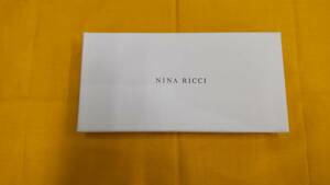 18921　未使用■ Ninaricci ニナリッチ革 レザー 長財布 ブラック 黒　箱付き