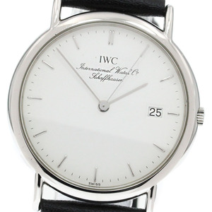 IWC IWC SCHAFFHAUSEN IW333107 ポートフィノ デイト クォーツ メンズ _862398