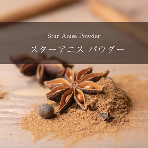 スターアニス スパイス Star Anis パウダー Anise Powder(500gパック) インド インド食材 カレー アジアン食品