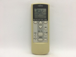 富士通　エアコンリモコン　AR-DJ1　中古品A-5043