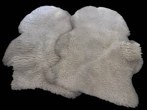 MICHELL ラグ ラグマット ムートンラグ 羊毛 敷物 AUSTRALIAN LAMBSKIN RUG オーストラリア製 ムートン 絨毯 マット インテリア 2枚セット