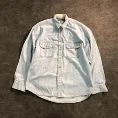 【POLO WORK’S】デニムシャツ インポート 古着usedBS18