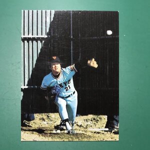 1975年　カルビー　プロ野球カード　75年　629番　巨人　高橋　　　【ZF-35】