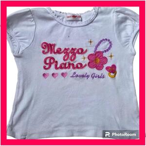 ★美品　メゾピアノ　mezzo piano カットソー　Tシャツ　トップス　１１０