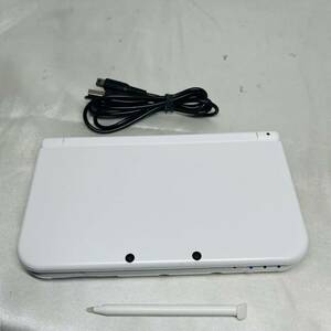 ★1円～ 極美品 動作確認済 New NINTENDO 3DSLL 本体 パールホワイト 任天堂 送料全国520円 ニンテンドー Pearl White