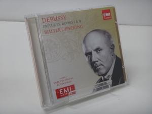 【268】☆CD☆Debussy: Preludes Book 1 & 2 / ヴァルター・ギーゼキング（ピアノ）☆