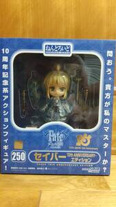 グッドスマイルカンパニー ねんどろいど セイバー 10th ANNIVERSARY・エディション ※箱擦り傷有り