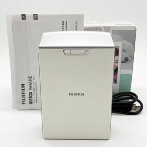 ■ほぼ新品■ FUJIFILM フジフィルム スマホdeチェキ instax SHARE SP-2 シルバー