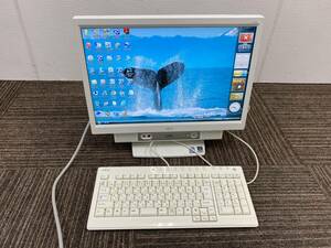 『中古』富士通　FMV-DESKPOWER EK/B50 FMVEKB50　2.10GHz Windows Vista Home Premium 専用キーボード付