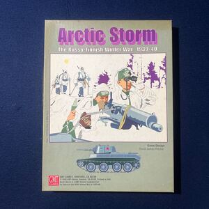 《ユニット未切断》GMT Arctic Storm 和訳付き ソ・フィン戦 1992 ウォーゲーム ボードゲーム 戦闘 戦争 army 当時物 海外 コレクター