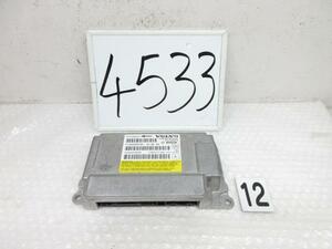 2012年 ボルボ V60 DBA-FB4164T (12)エアバックコンピューター P31334279 186842 4533