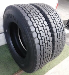 ★275/80R22.5 151/148J ダンロップ DECTES SP670 ☆新品☆2022年製!!大型トラック用!!直接引き取り大歓迎!!大特価2本セット!!_TB116