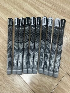 ゴルフプライド MCC プラス4 ミント グリップ 10本セット black*grey