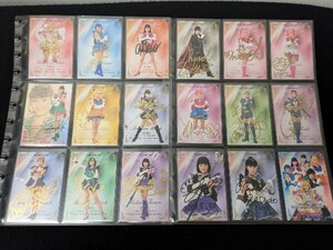 美少女戦士セーラームーン ミュージカル スターライツ 流星伝説 直筆サインカード 17枚＋ノーマル1枚セット