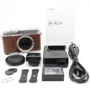 ★極上品★FUJIFILM X-E3 ブラウン ショット数3673 1000台限定カラー★5117