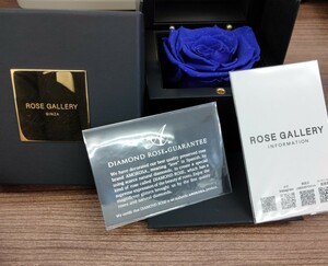 ROSE GALLERY GINZA ローズギャラリー 銀座 青いバラ バラ 飾り