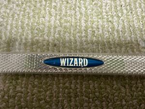 希少！wizard フロント用青ロゴ