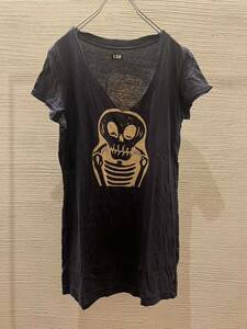 00s archive L.G.B. skull t-shirt tシャツ japanese label ifsixwasnine goa share spirit kmrii 14th addiction civarize fuga julius