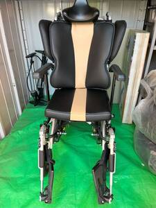 MiKi ミキ WHeel Chair ティルト リクライニング TRシリーズ TRC-3 介助式 車椅子 車いす　取扱い説明書付き！