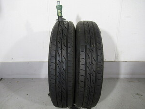 激安即決 中古タイヤ 2本 BRIDGESTONE NEXTRY 145/80R13 75S 2022年製 N-BOX スペーシア ワゴンR MRワゴン タント ムーヴ モコ 00410