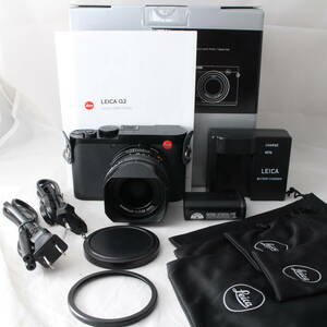 ☆良品☆ LEICA ライカ Q2 ブラックアルマイトデジタルカメラ 防水 コンパクト 19050 #2270