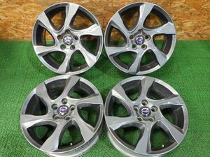 ボルボ V40 クロスカントリー 純正アルミホイール 17×7J 5H PCD108 +50 ハブ径64【4本/17インチ/純正戻し・スタッドレス用】手渡し可