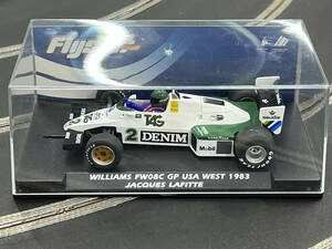 No.056 FLYSLOT社製 W40102 [Williams FW08C US GP WEST 1983 J.LAFITTE [新品未使用 1/32スロットカー]