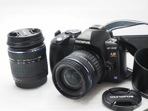 ★実用美品★ OLYMPUS オリンパス E-510 + ZUIKO DIGITAL 14-42mm + 40-150mm F4-5.6 ★動作OK★ @4958