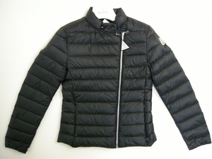 キッズサイズ12A■新品 本物保証■モンクレール/AMY/アミー/ライダース型ライトダウンジャケット/MONCLER/999/ブラック/黒