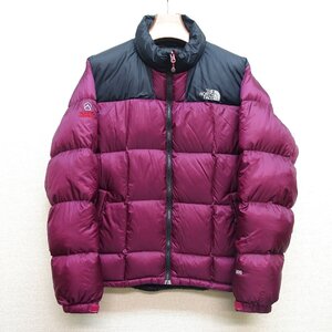 THE NORTH FACE ノースフェイス サミットシリーズ ローツェ ダウンジャケット 800FP メンズ Lサイズ 正規品 パープル D8538