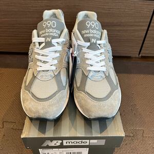 レア　新品未使用　正規当選品　31900円　ニューバランス New Balance M990 GY2 サイズ 8 スニーカー　991 992 993 996 1300 NIKE 