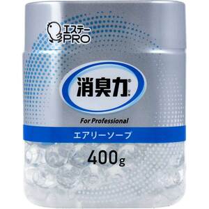 まとめ得 消臭力 業務用 ビーズタイプ 本体 エアリーソープ 400g x [6個] /k