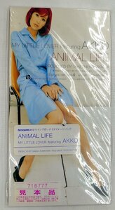 【8cm シングルCD】 ANIMAL /LIFE MY LITTLE LOVER featuring AKKO(試聴盤/SAMPLE)TFDC-28070