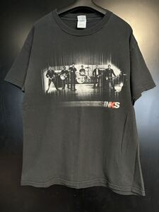 激レア INXS Tシャツ ヴィンテージ サイズL コピーライト ブラック バンドTシャツ NIRVANA DELTAタグ USA製