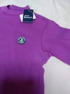 ピンク 半袖 6サイズLL 新品 ゴルフウェア  ジャックバニー モックネック