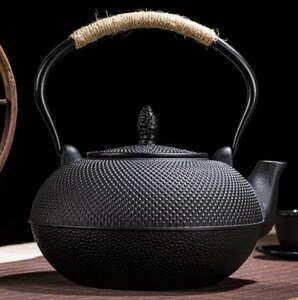 新入荷★ 老鉄瓶★在庫わずか★3L大容量 鋳鉄製ティーポット純粋な手水を沸かして茶を煮る茶具