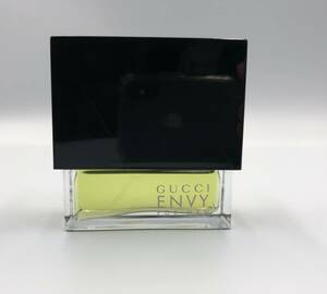 GUCCI グッチ　香水　ENVY FOR MEN　50ml　残量約5割　エンヴィ フォーメン　オードトワレ　EDT　残半分　C544