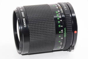 【外観特上級】キヤノン Canon FD 100mm F2　#m9052