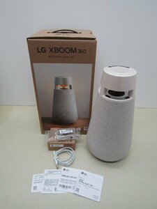 LG XBOOM 360 X03QBE Bluetooth 360° ワイヤレススピーカー 2023年製 中古美品