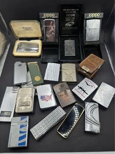 1円スタート ZIPPOまとめ売り19点 オイルライター ガスライター ジッポ ライター 喫煙具 喫煙グッズ Zippo ジッポー