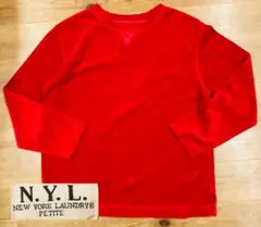 スウェット 古着 90s NEW YORK LAUNDRY ベロア スウェット