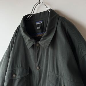 【1円スタート】90s Patagonia パタゴニア ワークレンジ コート ジャケット Lサイズ ヌエボレンジ カバーオール ブルズアイ フリース